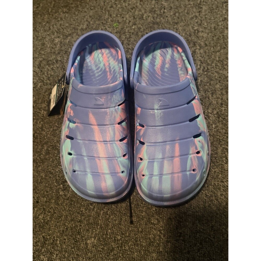 Rugged Shark Women's size 8 EVA Clog Sandals Color Periwinkle NWT